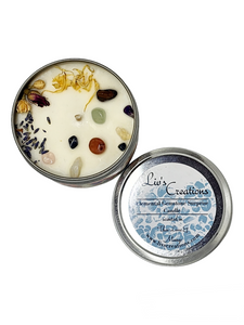 Thai Lime & Mango - Elemental Gemstone Surprise Candle Thai Lime & Mango - Elemental Gemstone Surprise Candle
