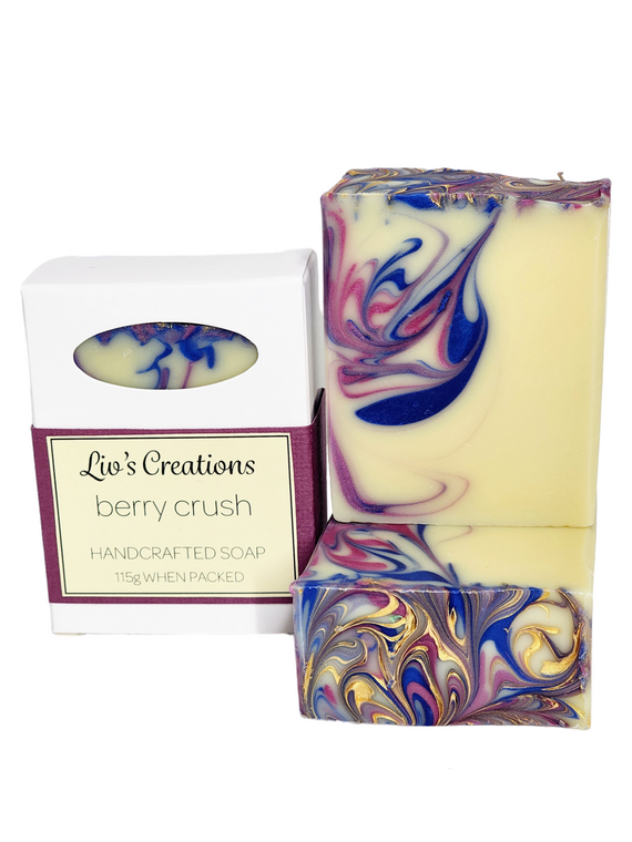 Berry Crush - Cold Press Soap Bar