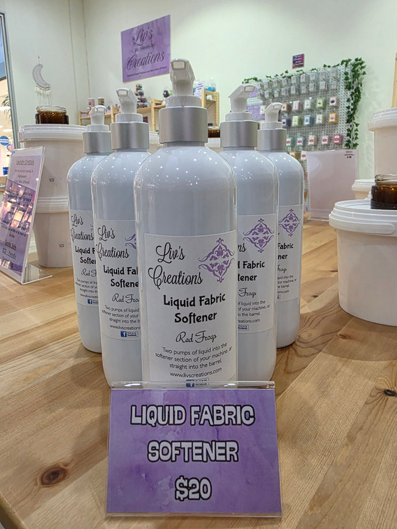 Liquid Fabric Softener - Red Frogs