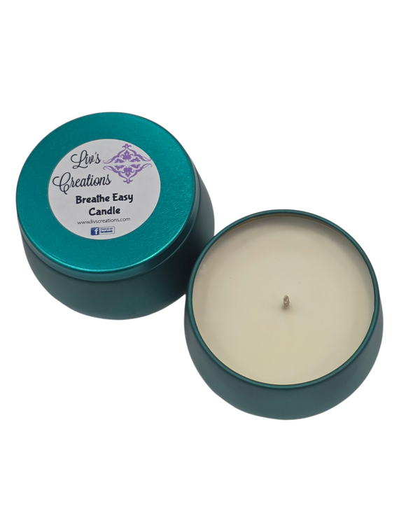 Breathe Easy Candle Tin