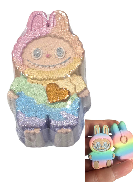 Labubu Bath Bomb + 3D Print Labubu