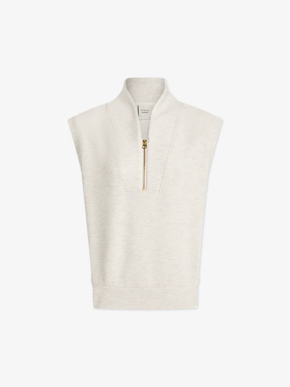 Loretta Half-Zip Sleeveless Sweat