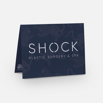 Shock Plastic Surgery & Spa Gift Card - Front