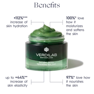Verdilab Natural Detox Replenishing Face Mask