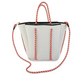 Shopper Silver with Coral