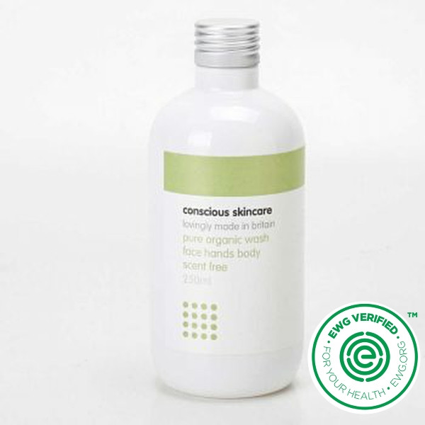 conscious skincare pure body polish fragrance free