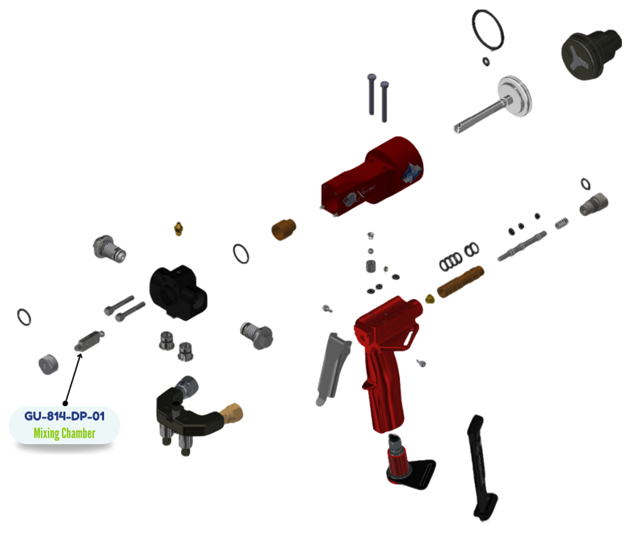 CHAMBER, 01 W/DRILLS, DP (GU814DP01)
