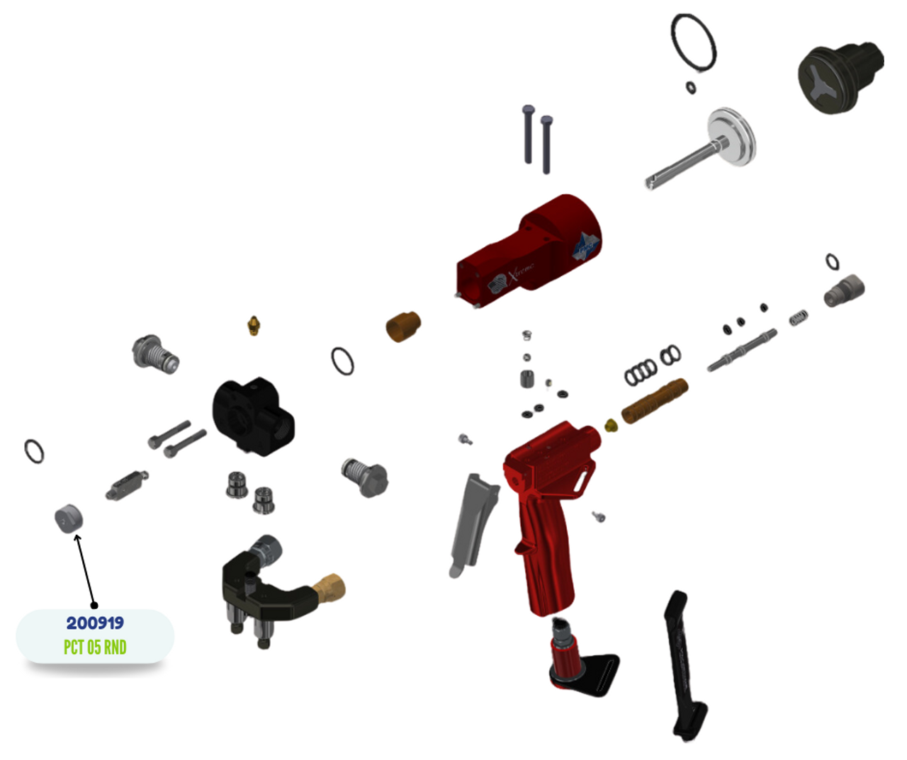 PCT, 05 RND, W/DRILLS (200919)