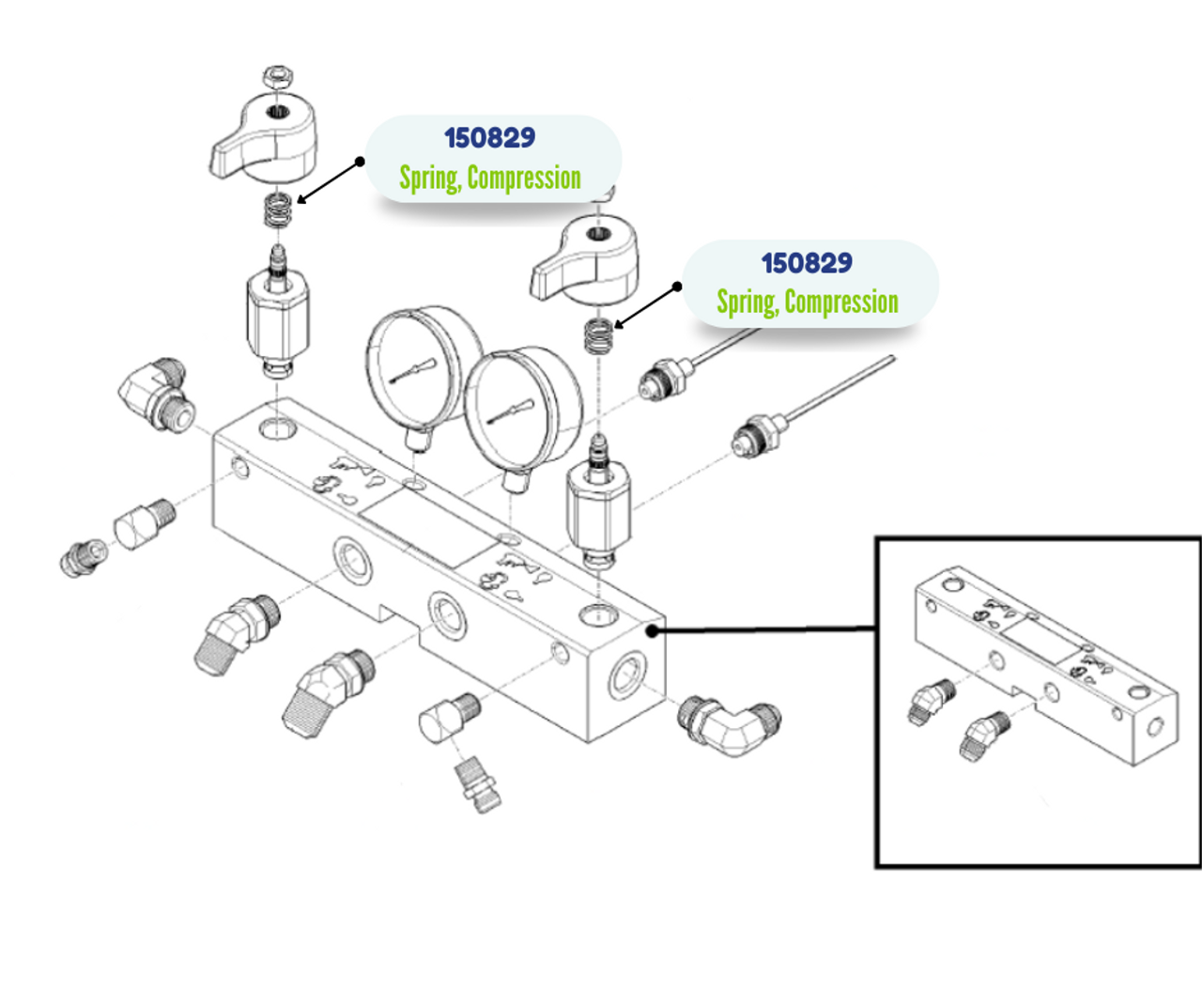 GRACO MACH COMPRESSION SPRING (150829)