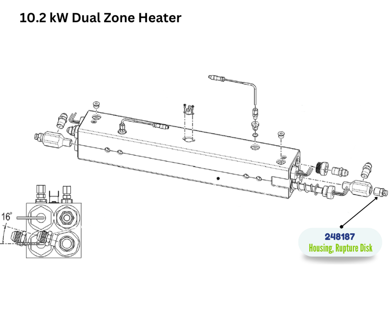 RUPTURE DISK ASSY KIT (248187)