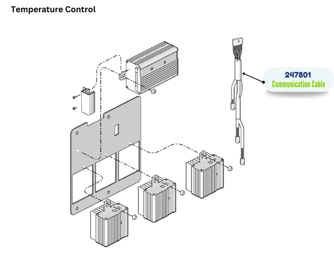 COMMUNICATION CABLE KIT (247801)
