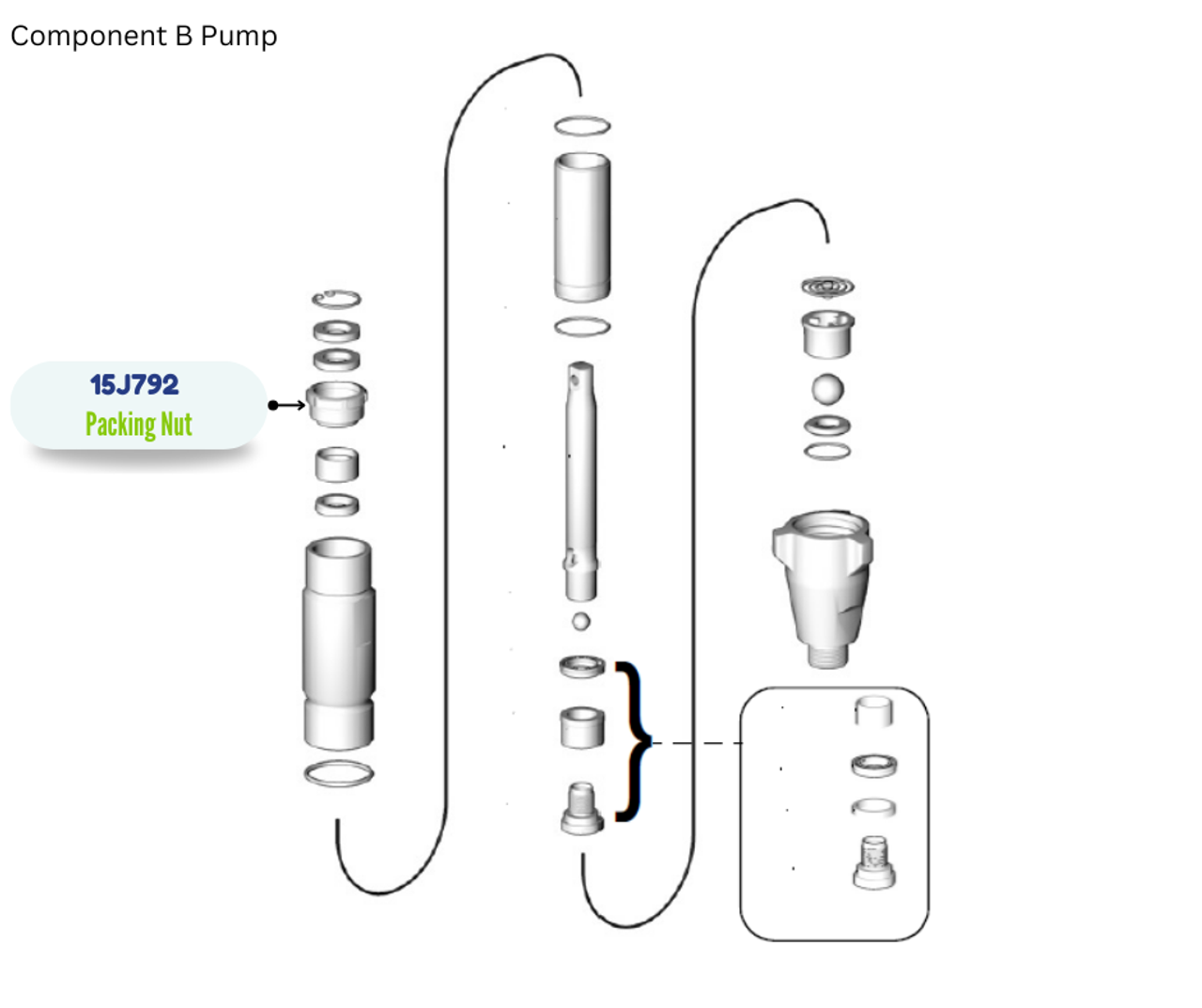 PACKING NUT (15J792)