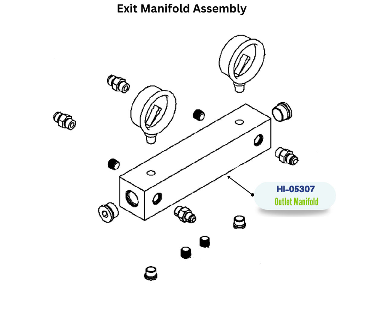 OUTLET MANIFOLD (HI05307)