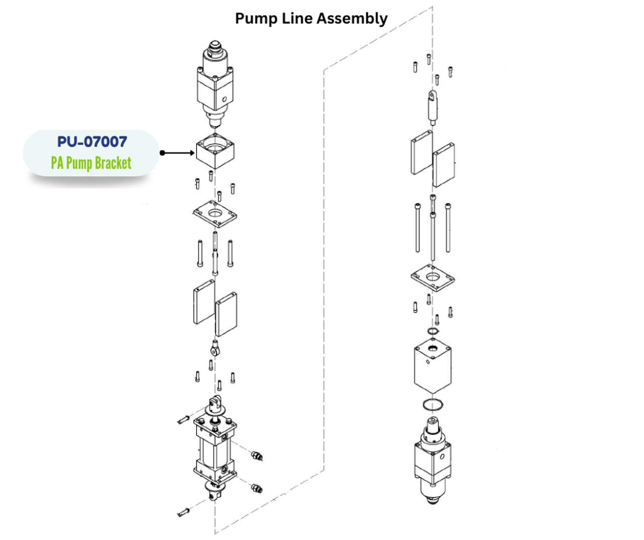 PA PUMP BRACKET (PU07007)