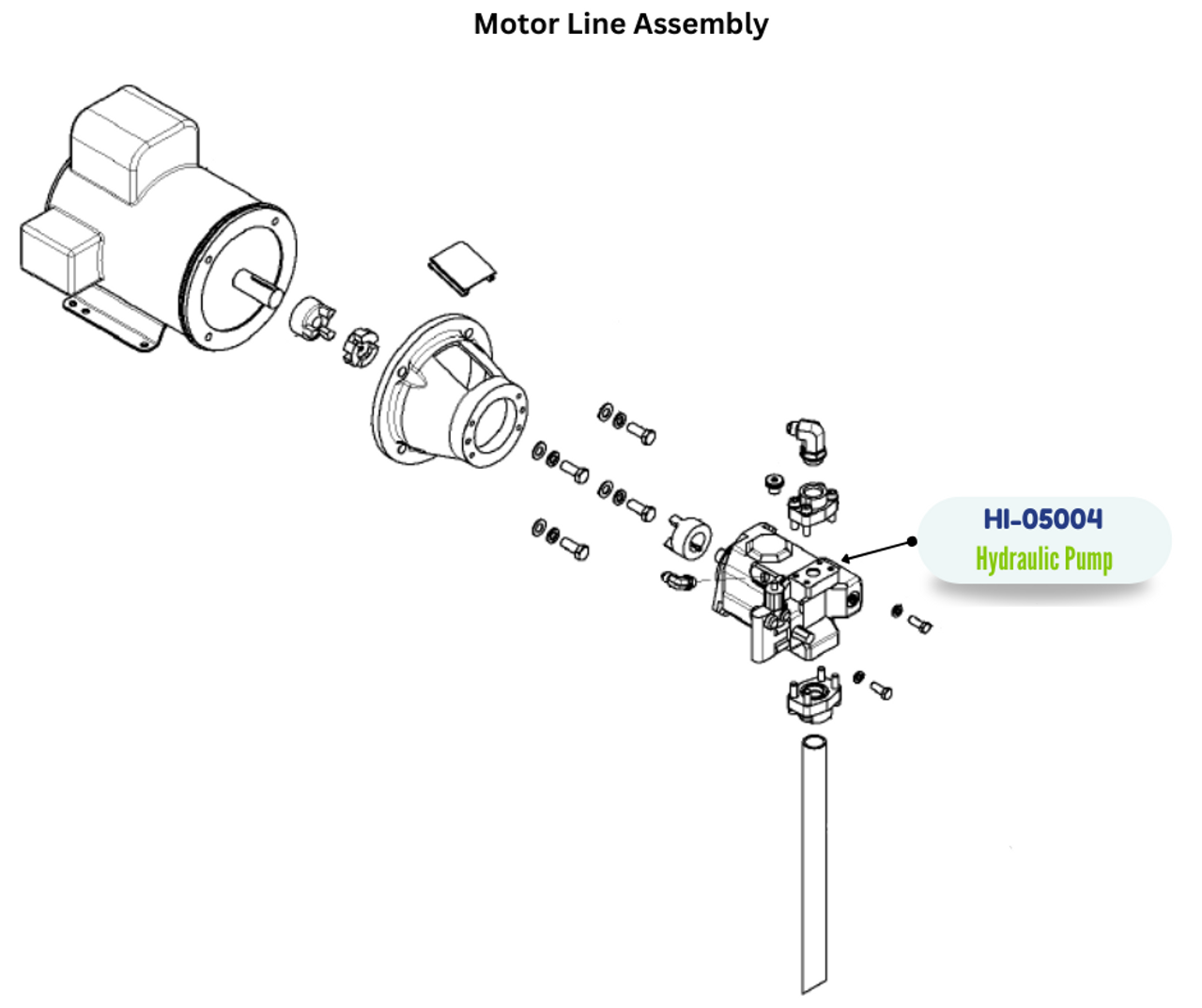 HYDRAULIC PUMP, 18CC (HI05004)