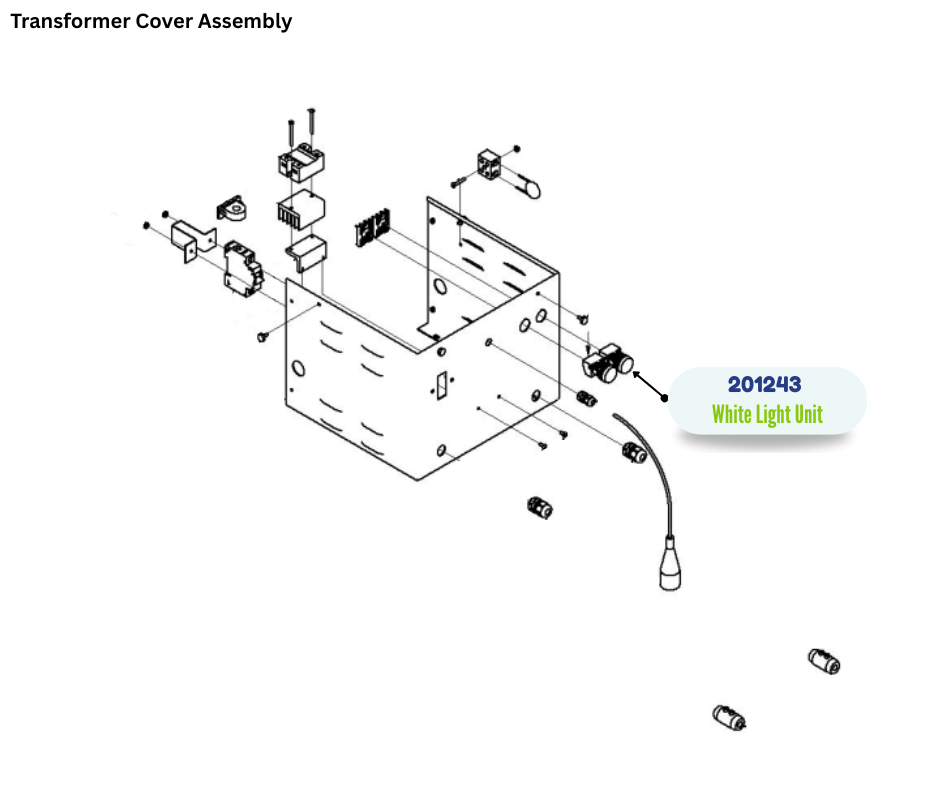 PMC WHITE LENS; AMPS (201243)