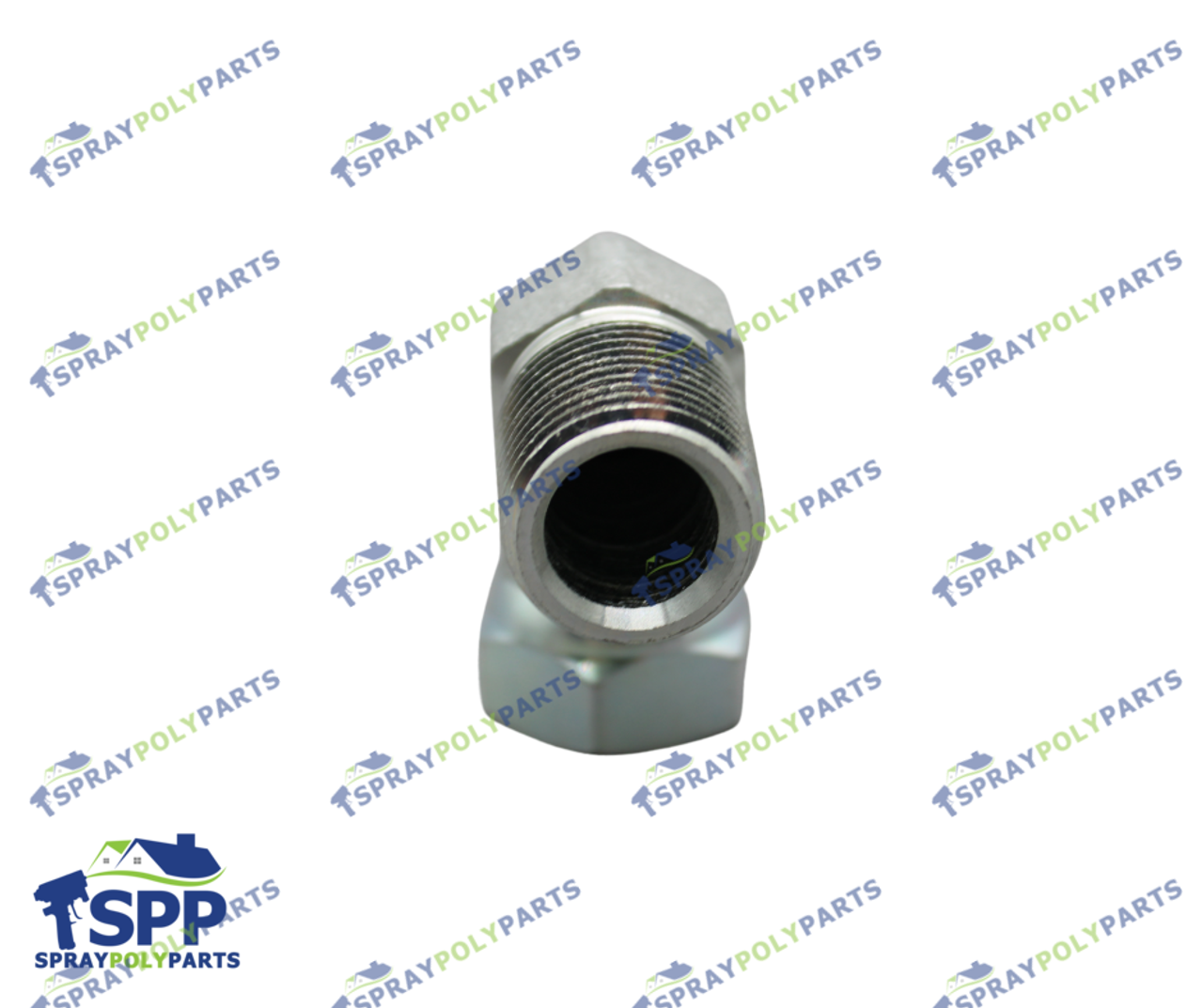 FITTING, SWIVEL, UNION 90 DEG, 1/2 NPT X 1/2 NPSM  (155470)