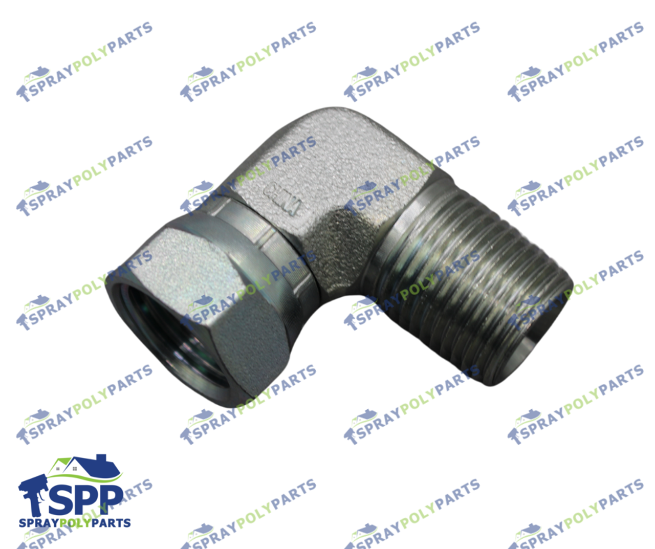 FITTING, SWIVEL, UNION 90 DEG, 1/2 NPT X 1/2 NPSM  (155470)