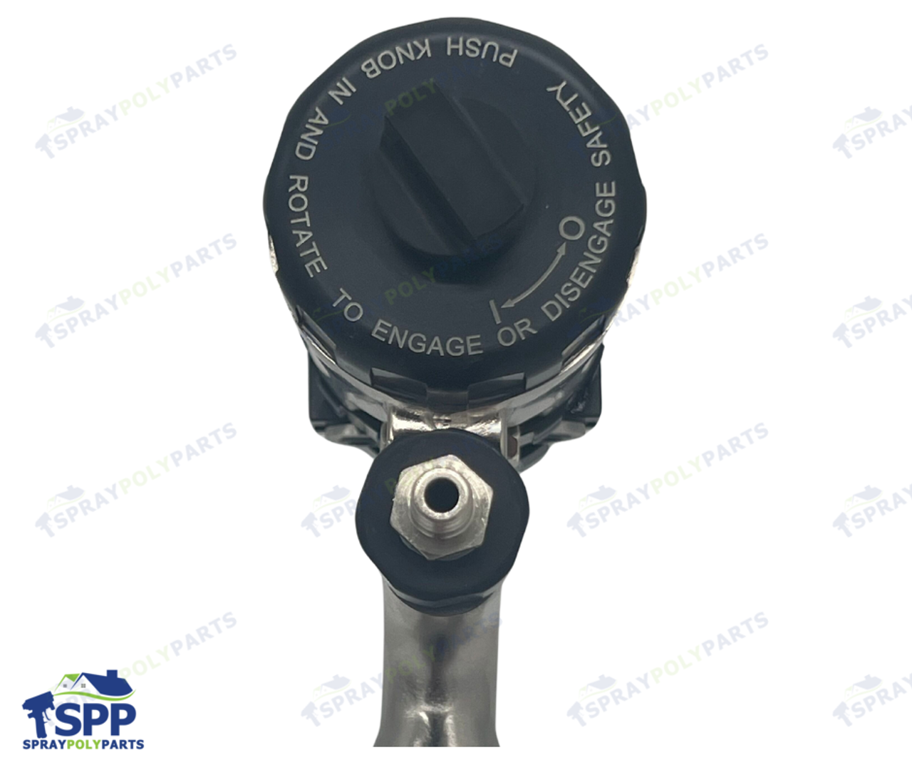 GRACO FLAT PATTERN FUSION AIRPURGE GUN W/0.048 IN (1.2 MM) ORIFICE SIZE & MIX CHAMBER W/0.042 IN (1.6 MM) IMPINGEMENT PORT (247128)