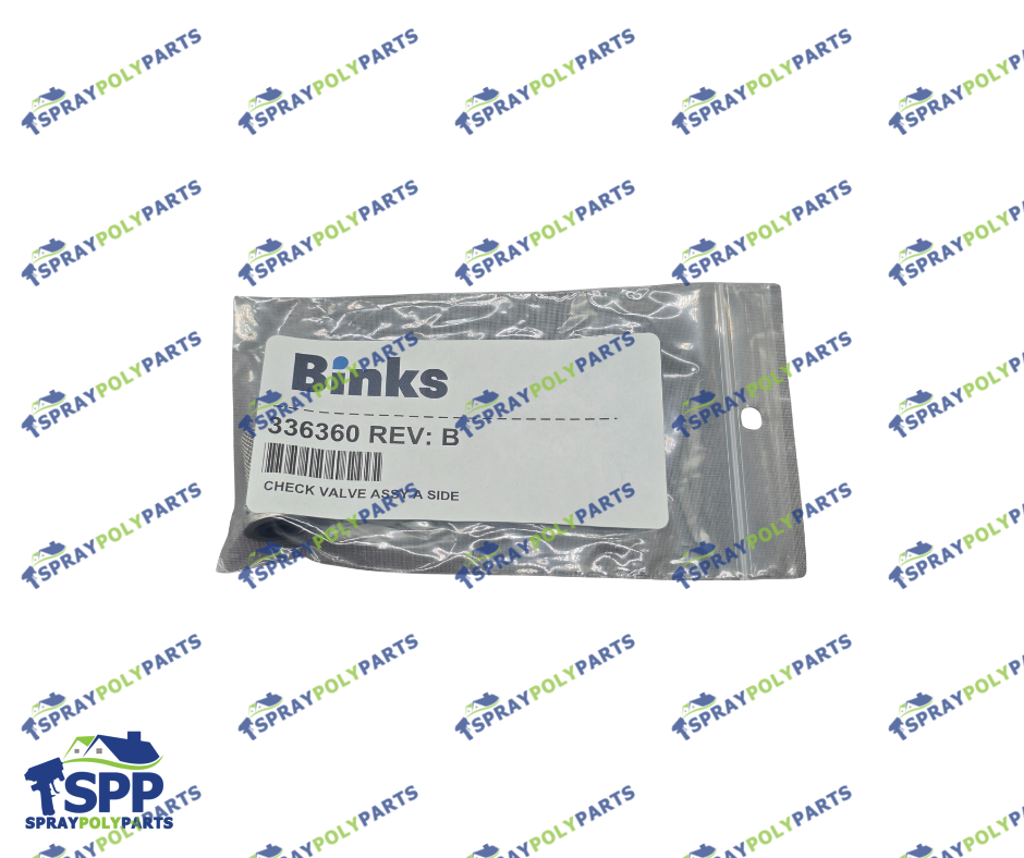 BINKS CHECK VALVE A SIDE (336360)