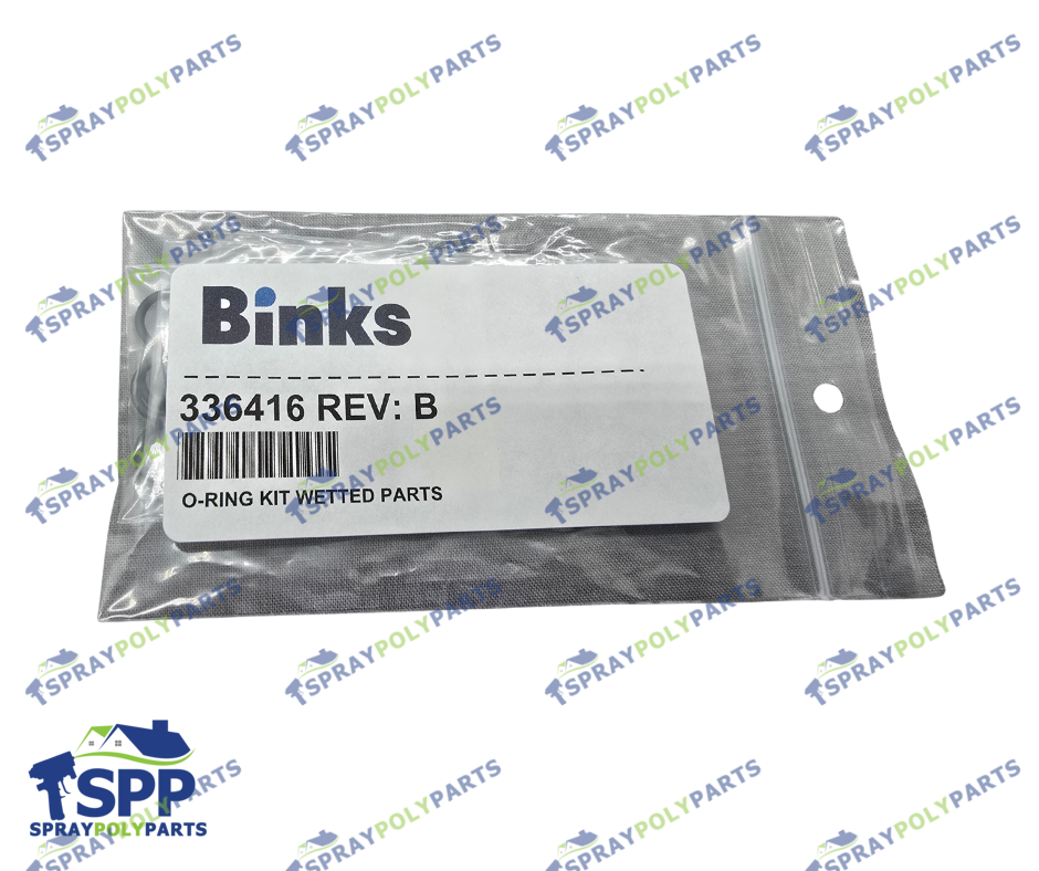 BINKS ORING KIT WETTED PARTS (336416)