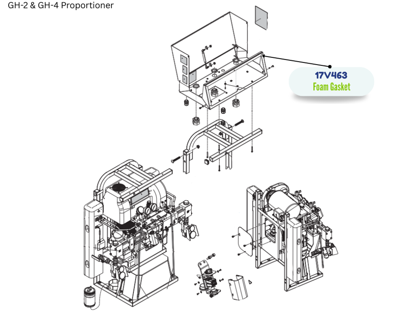 GRACO FOAM GASKETE (17V463)