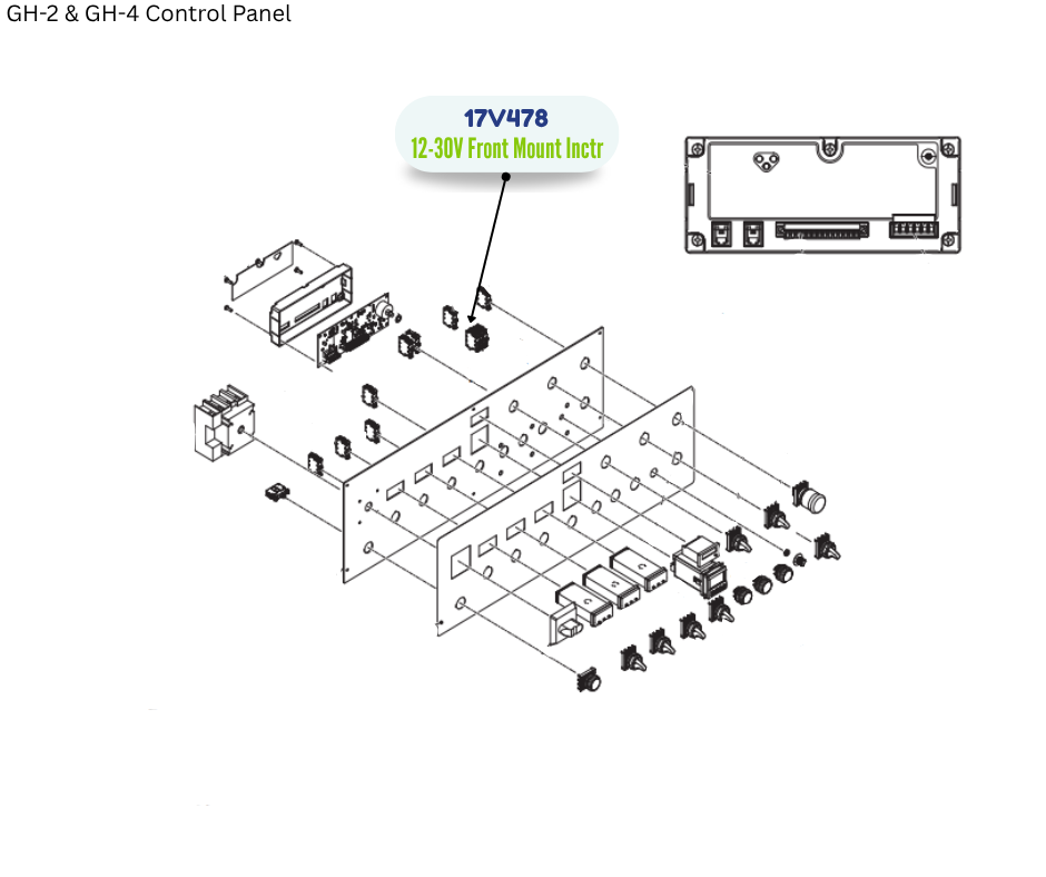 GRACO 12-30V RED INDICATOR (17V478)