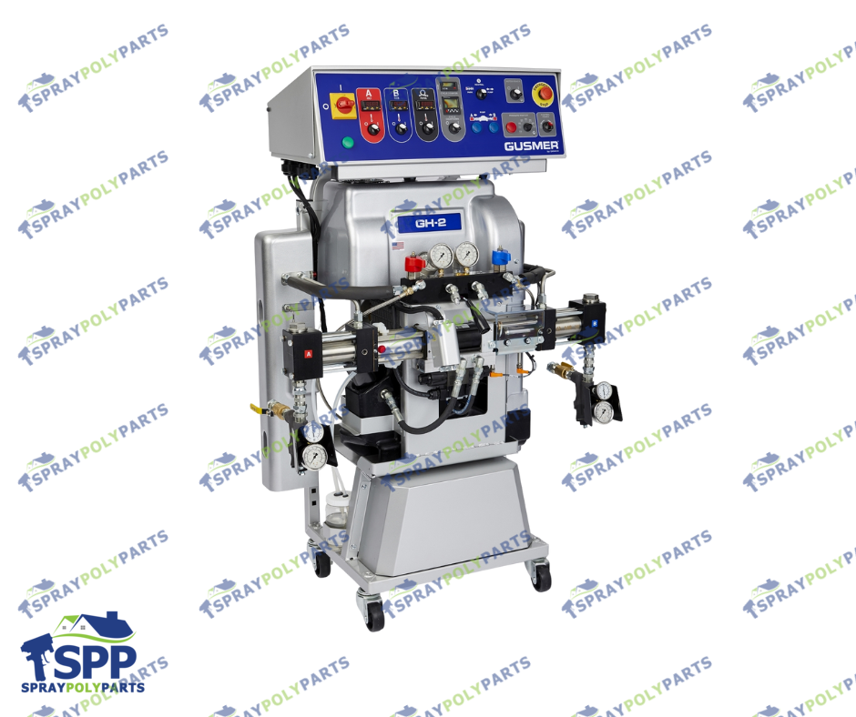 GRACO GUSMER GH 2 PROPORTIONER PACKAGE 1 PHASE 250 FT HEATED HOSE 10KW (EHC200)