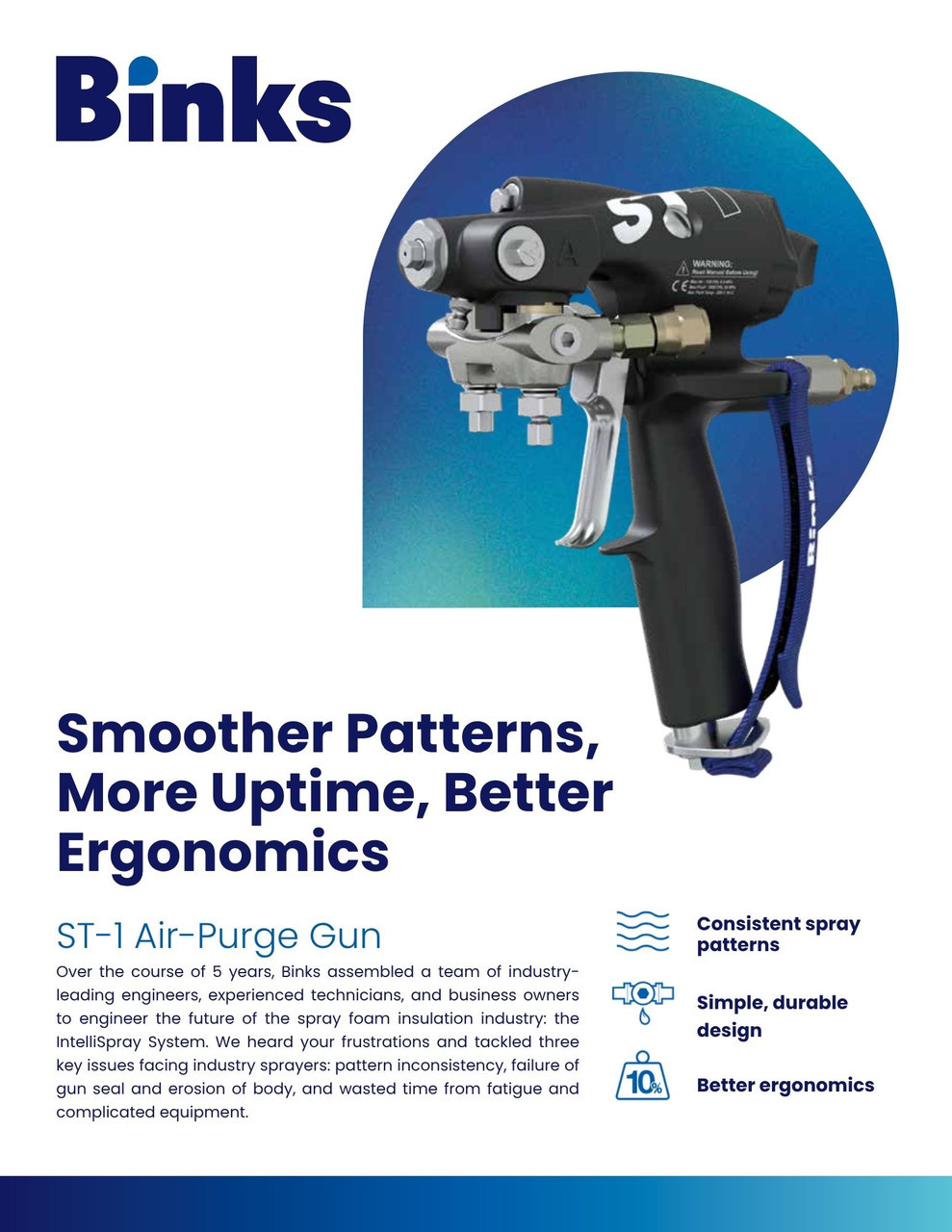 BINKS  ST1 BARE GUN D MC 02MT (336502)