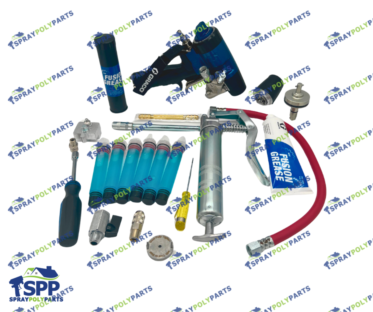 GRACO  FX  POLYUREA GUN WITH ROUND MIX CHAMBERS 29,34&37 (FX9011)