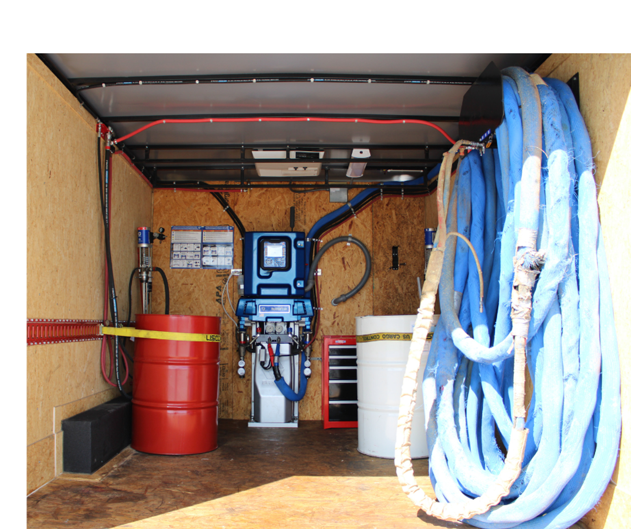 20' GRACO R2E30 SPRAY FOAM RIG & EQUIPMENT (USED)