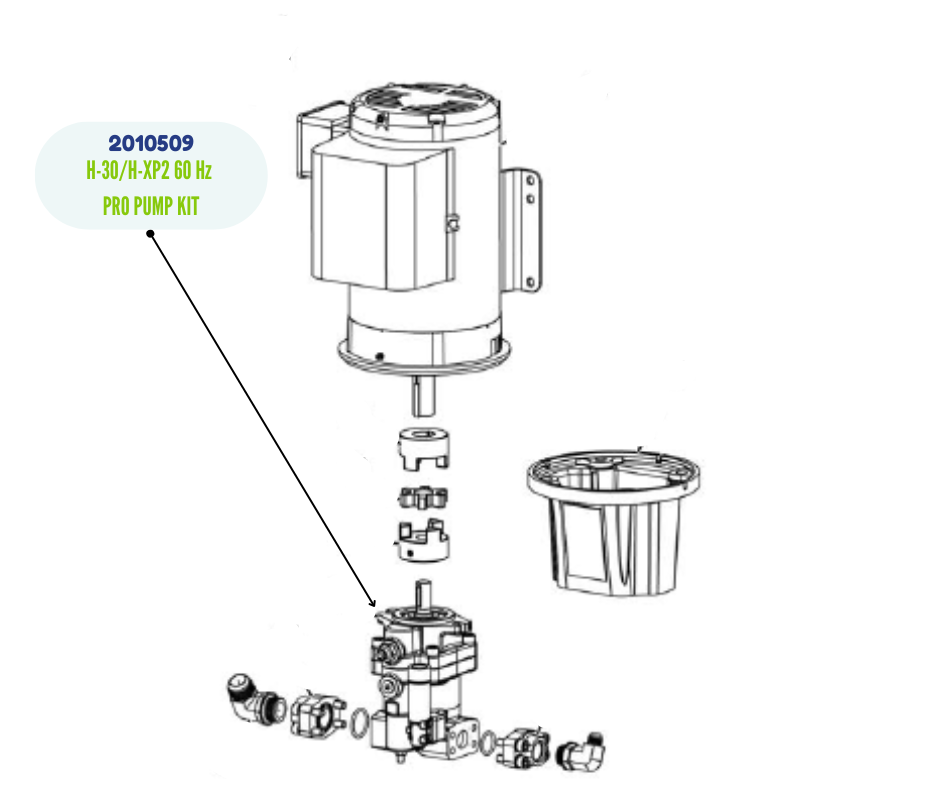 GRACO H-30/H-XP2 60 Hz PRO PUMP KIT (2010509)