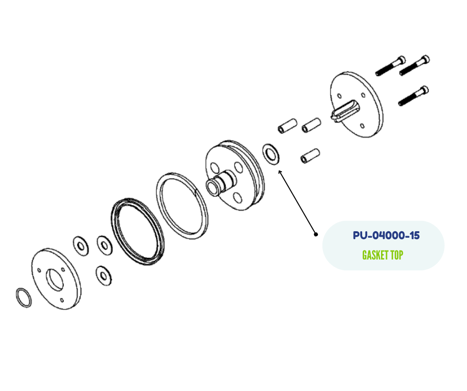 PMC GASKET TOP (PU-04000-15)