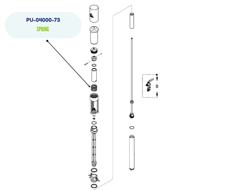 PMC Spring (PU-04000-73)