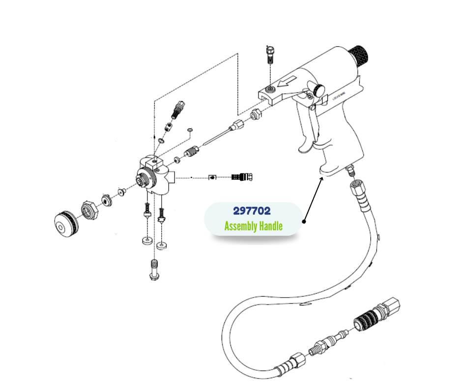 GRACO ASSY HANDLE (297702)