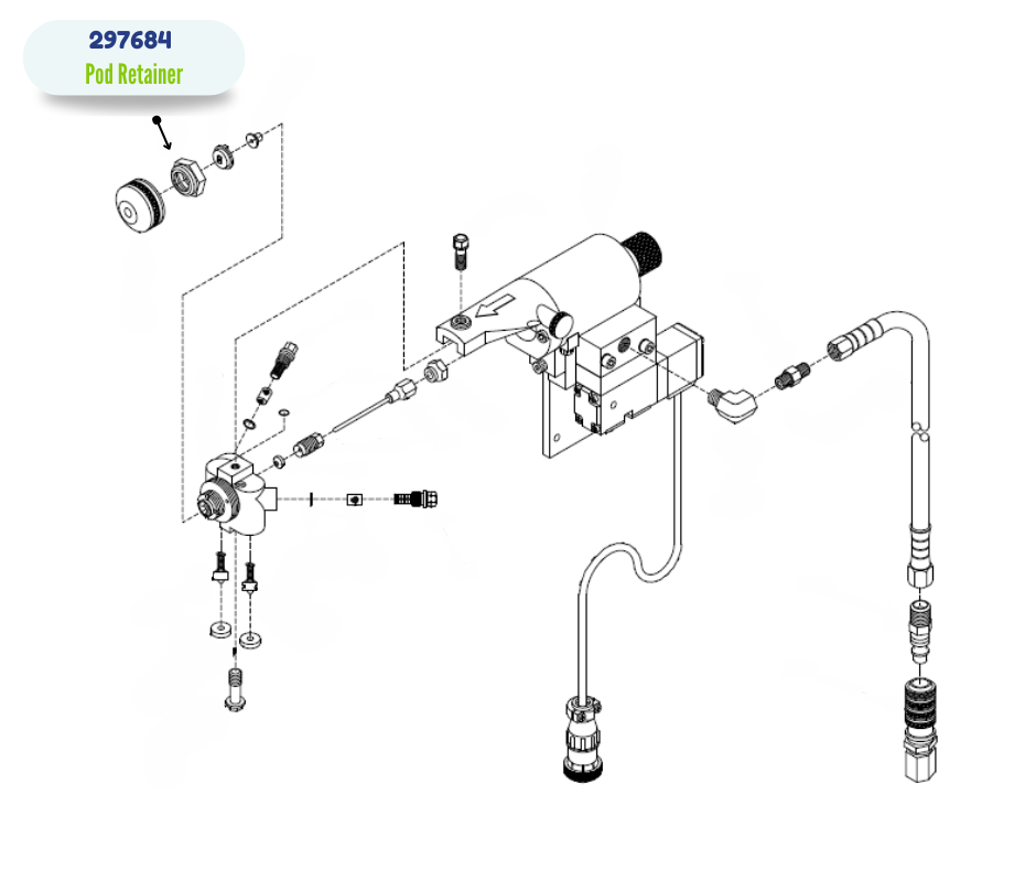 GRACO PCD RETAINER (297684)