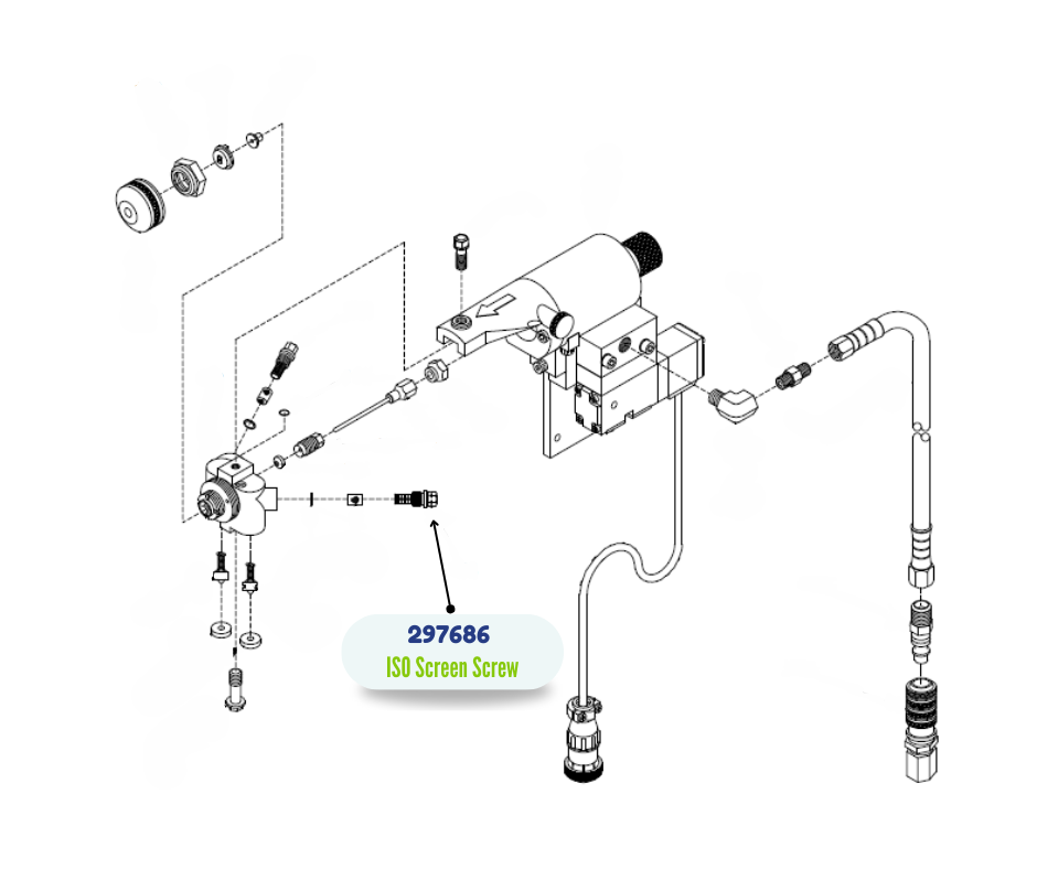 GRACO ISO SCREEN SCREW (297686)
