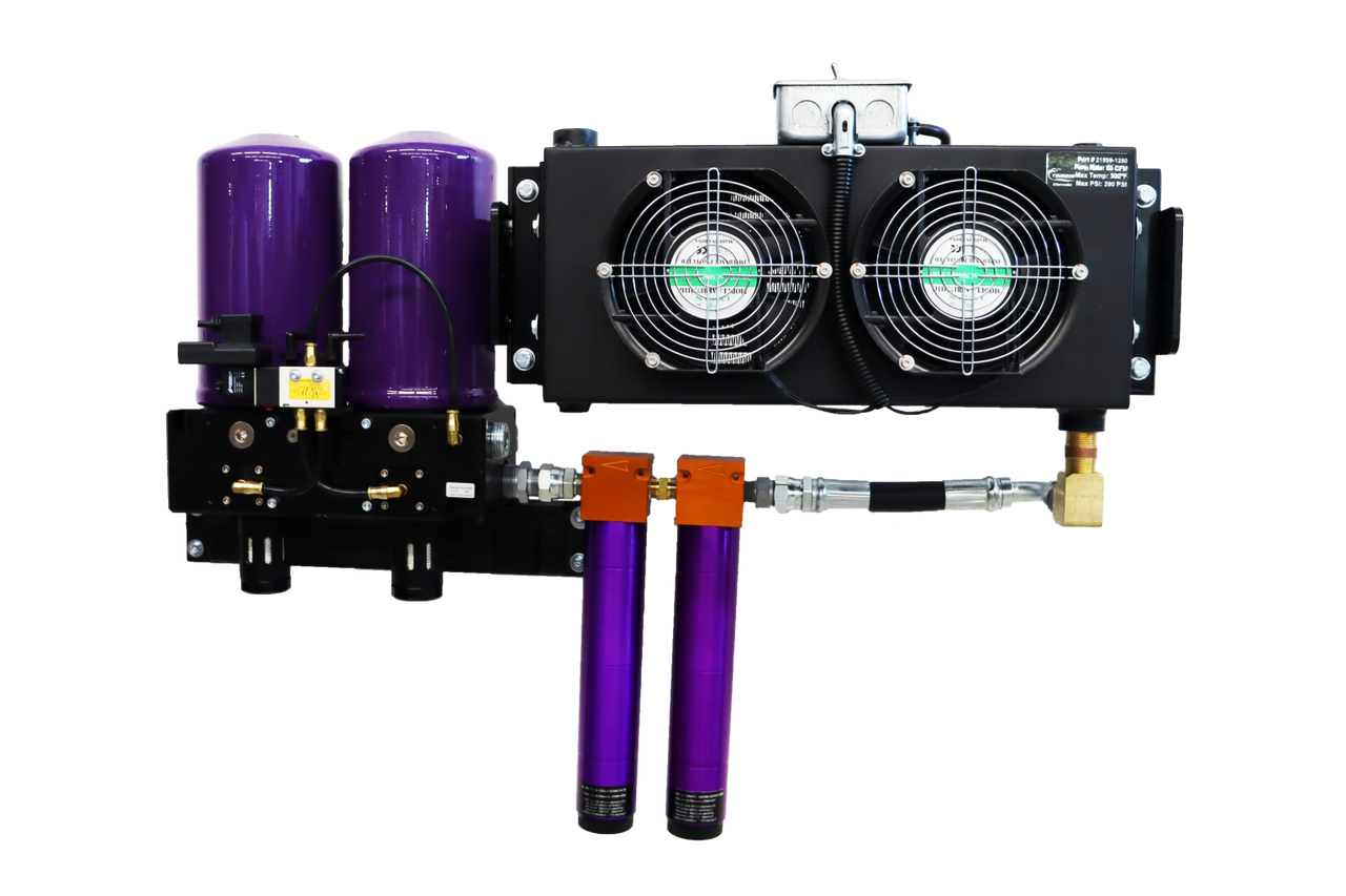 PURE-10 REGENERATIVE DRYER AFTERCOOLER PACKAGE - TSUNAMI