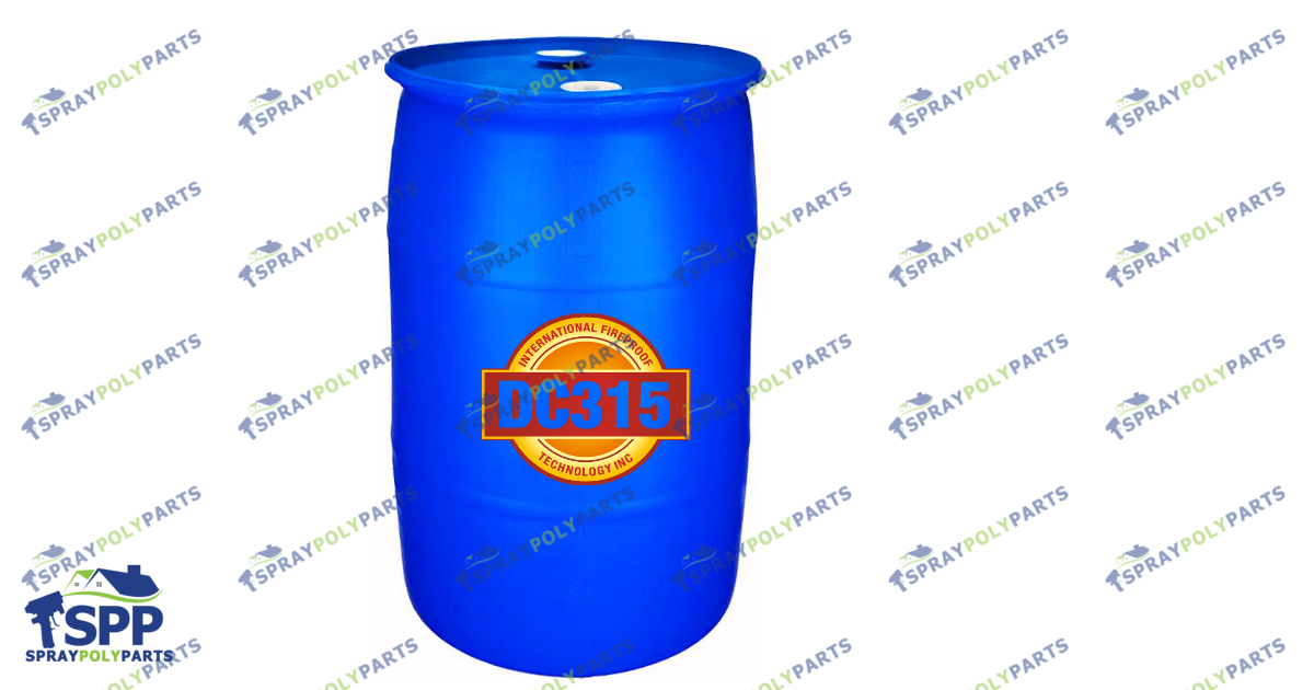 DC315 INTUMESCENT COATING FOR SPRAY FOAM (GRAY)- 55 GALLON DRUM
