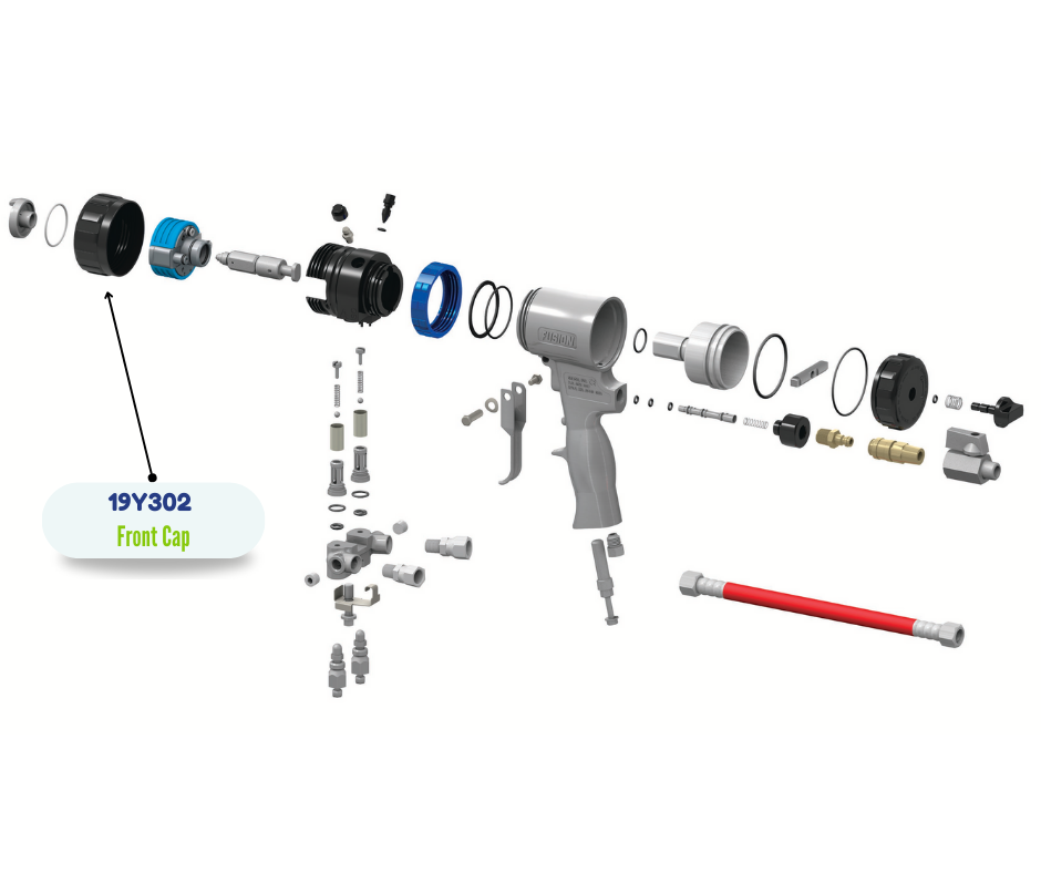 KIT,FRONT RING,FUSION PC SprayPolyurethaneParts