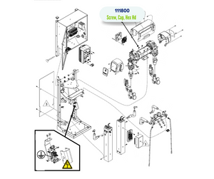 GRACO HEX HD CAP SCREW (111800)