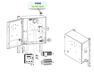 SQUARE TUBE CAP (111218)
