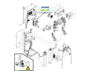 R2 MCM2200 FIO GCA MODULE KIT (24U832)