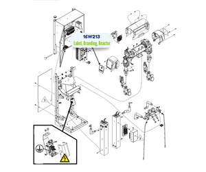 REACTOR BRANDING LABEL (16W213)