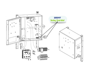 M40 STRAIN RLF BUSHING KIT (255047)