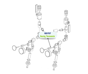 VISCON HP THERMOMETER HOUSING (15D757)