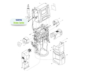 GRACO 1/4 NPT SUCTION STRAINER (133416)
