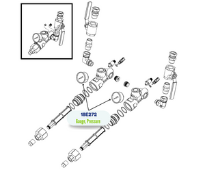 PRESSURE INLET R3 GAUGE KIT (18E272)