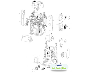 6 POLE TERMINAL BLOCK KIT (17G680)