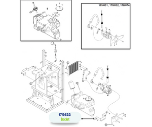 SH TANK RETAINING BRACKET KIT (17G622)